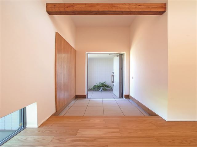 ゆったりとした空間「平屋」