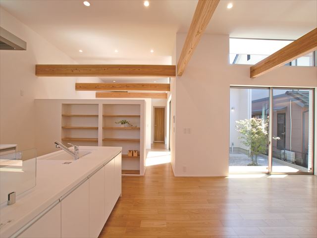 ゆったりとした空間「平屋」